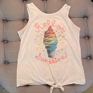 Oshkosh b’gosh ice cream cone tank top